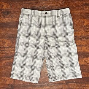 Boy’s Size 16 Shaun White Plaid Shorts